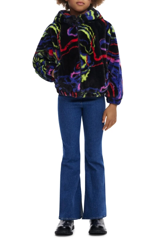 Desigual Coat_Waves_LACRO, 9019 Tutti Fruti, 9/10