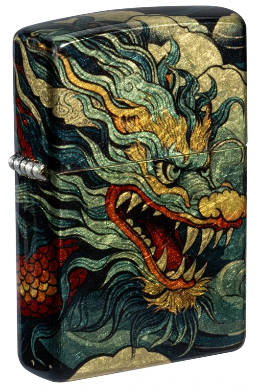 Zippo-Flying Dragon Design