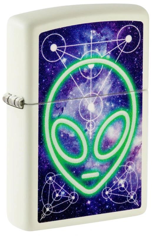 Zippo Glowing Alien Design - Image 1