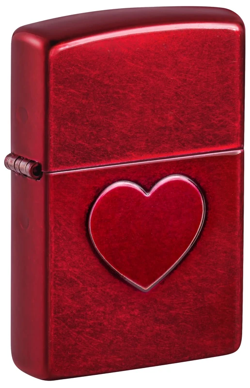 Zippo Stamped Heart Design - Image 1