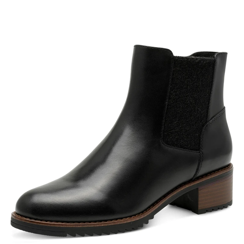 Marco Tozzi Women's Mode-Stiefel 2-25376-45 Fashion Boot, Black, 6.5 UK