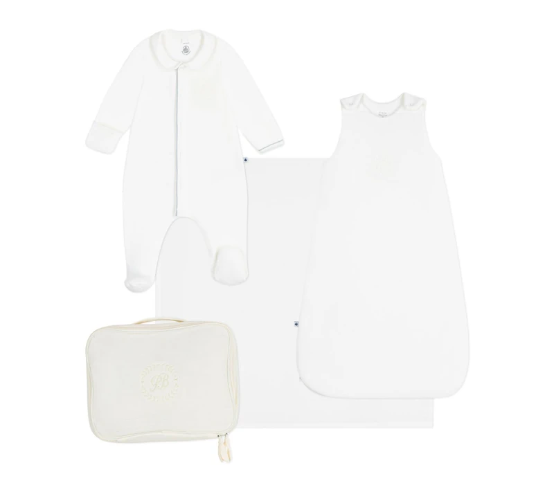 Petit Bateau Cotton Newborn Gift Box, Variant 1, 3 Months