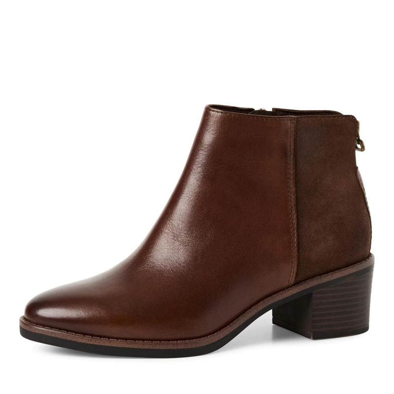 Marco Tozzi Women's Fashion-Stiefel 2-25358-45 Trendy Boot, Chestnut, 6.5 UK, Chestnut, 7 UK