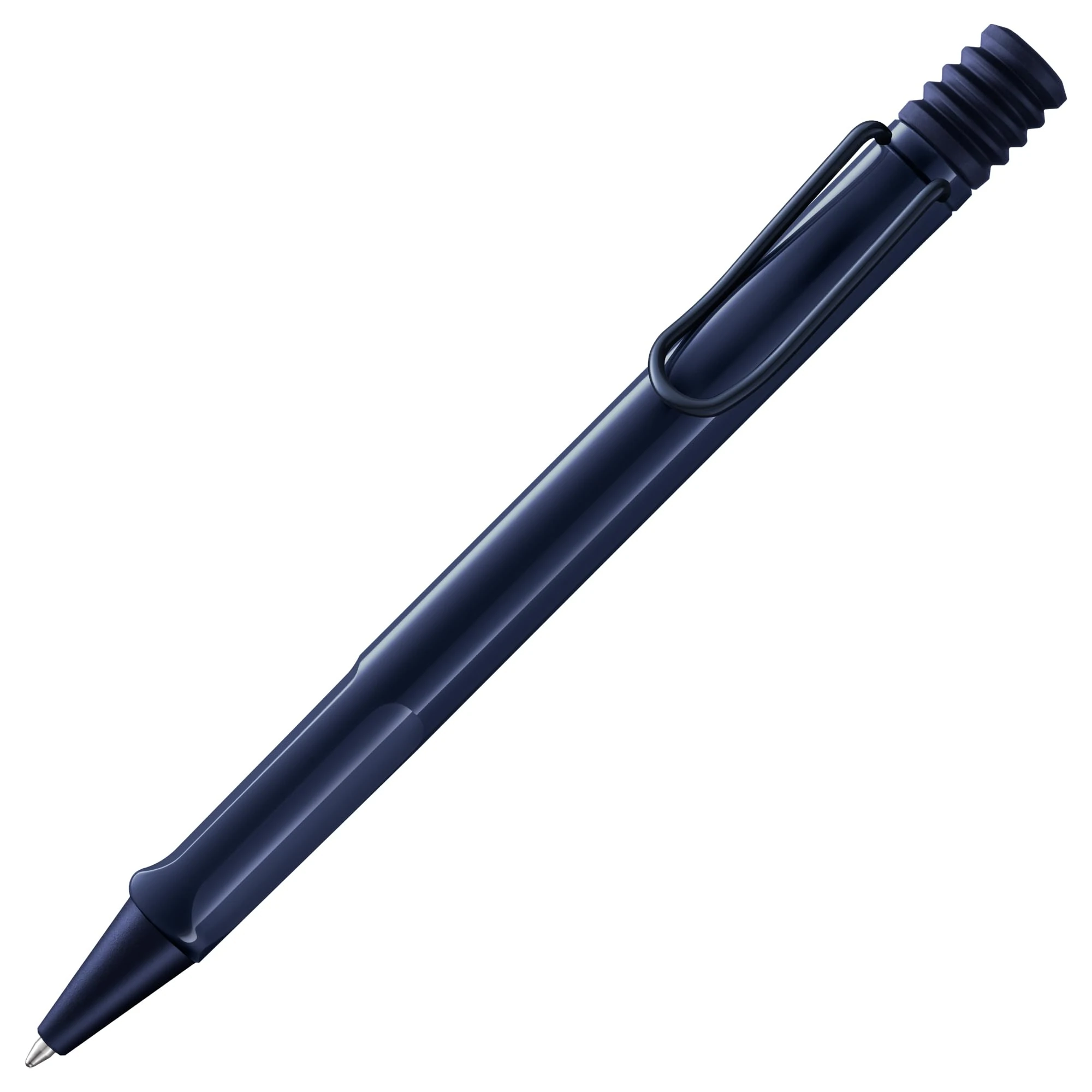 Lamy safari dark dusk - Ballpoint Pen with ergonomic grip & line width M - for pleasant long writing - made of robust ASA plastic – including large capacity refill M 16 in black