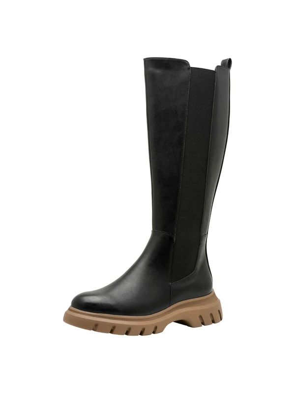 Marco Tozzi Women's 2-25600-45 Fashion Boot, Black Nature, 6.5 UK - Image 1
