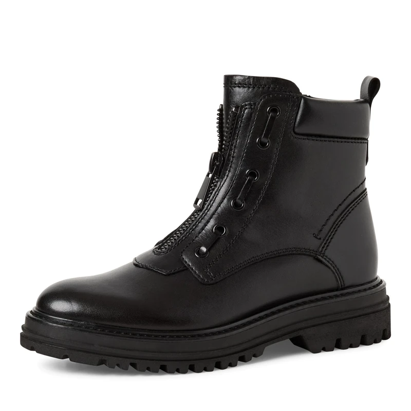 Marco Tozzi Women's Mode-Stiefel 2-25411-45 Fashion Boot, Black/White, 3.5 UK