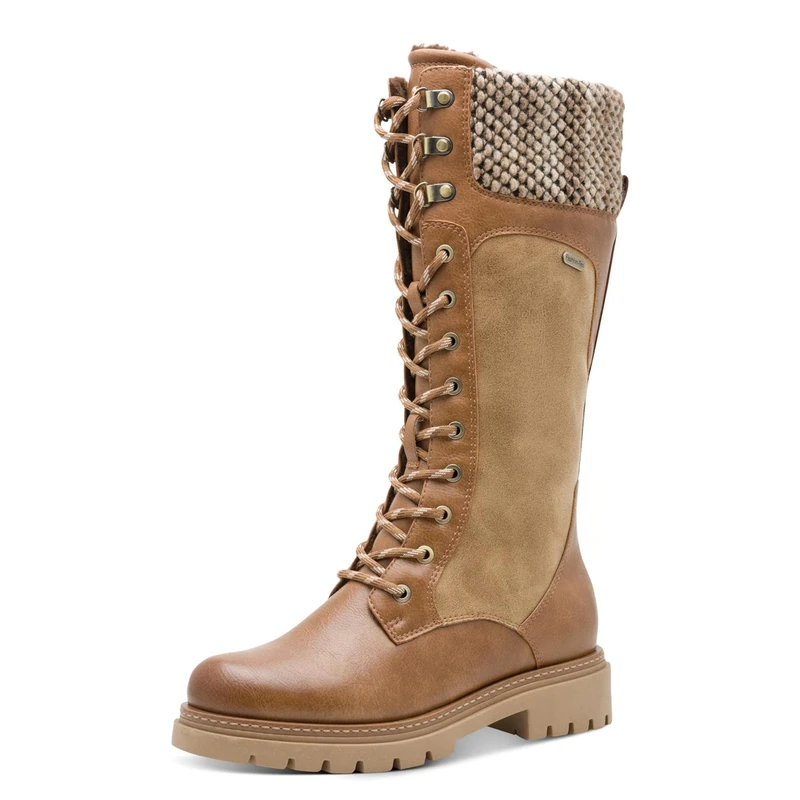 Marco Tozzi Women's 2-26626-45 Fashion Boot, Nut Comb, 3.5 UK - Image 1