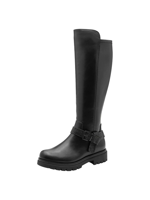Marco Tozzi Women's by Guido Maria Kretschmer 2-85600-45 Fashion Boots, Black Uni, 41 EU, Plain black, 8.5 UK