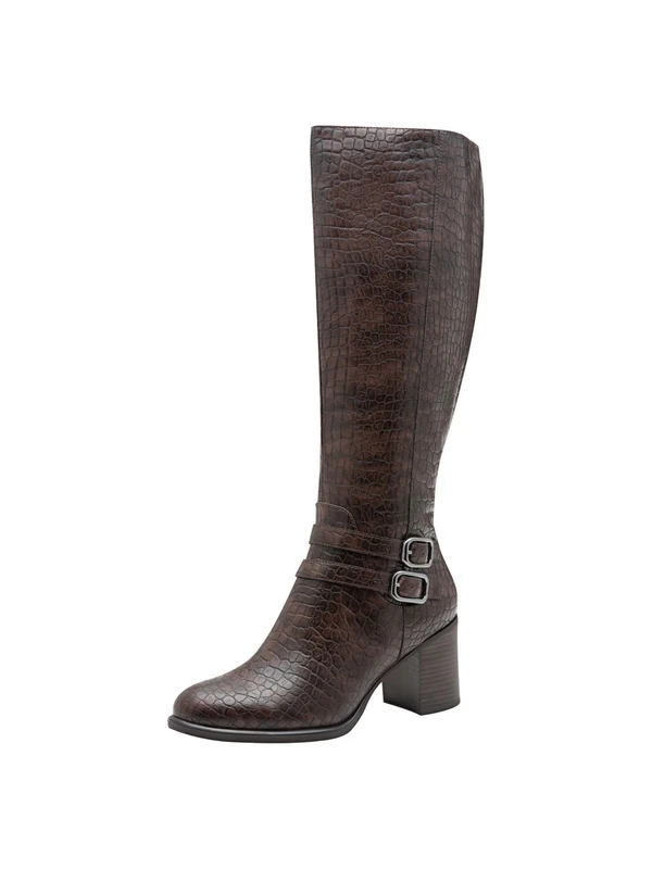 Marco Tozzi Women's 2-25526-45 Fashion Boot, Coffee Frame, 7.5 UK
