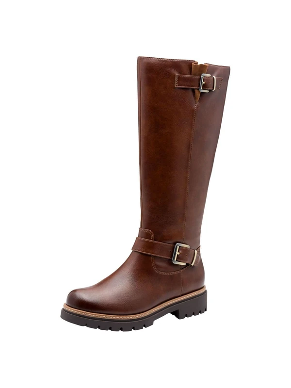 Marco Tozzi Women's 2-25616-45 Fashion Boots, Cognac, 41 EU, Cognac, 8.5 UK
