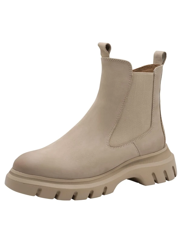 Marco Tozzi Women's Chelsea-Stiefel 2-26424-45 Fashion Boot, Taupe, 3.5 UK