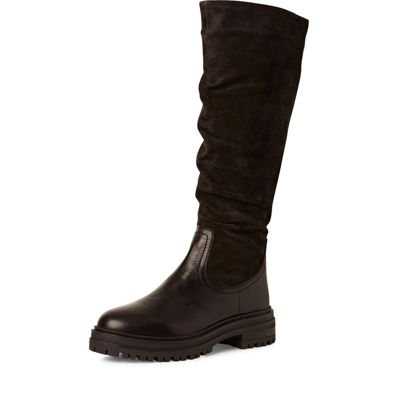 Marco Tozzi Women's 2-25690-45 Fashion Boot, Black (Black Comb), 4 UK