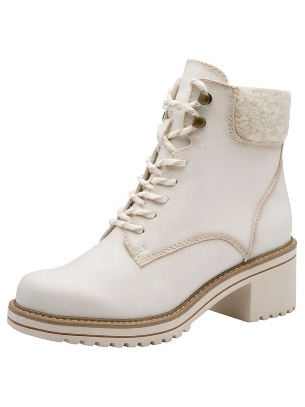 Marco Tozzi Women's 2-26225-45 Fashion Boots, Ivory Comb, 37 EU, Ivory Comb, 5 UK