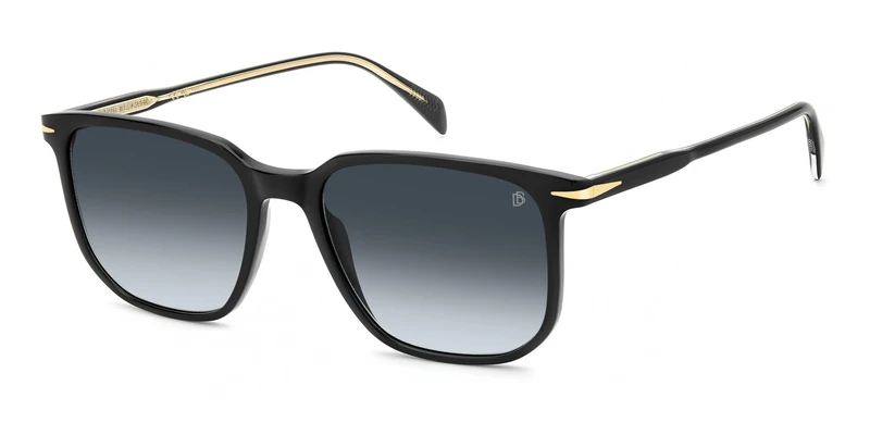 Beckham DB 1141/S Black Unisex Sunglasses - 55mm Eye Size