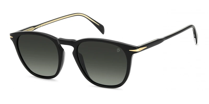 Beckham DB 1160/S Black Polarized Unisex Sunglasses