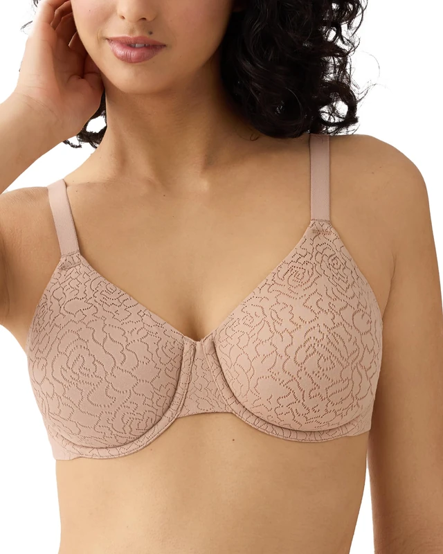Wacoal Women's Inside Job Unlined Underwire Bra, Roebuck, 36DD