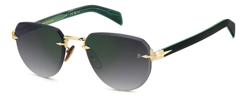 DAVID BECKHAM GAFAS Modelo: DB 7144/S_ C: GOLD GREEN/Eye size: 55 - Bridge size: 20