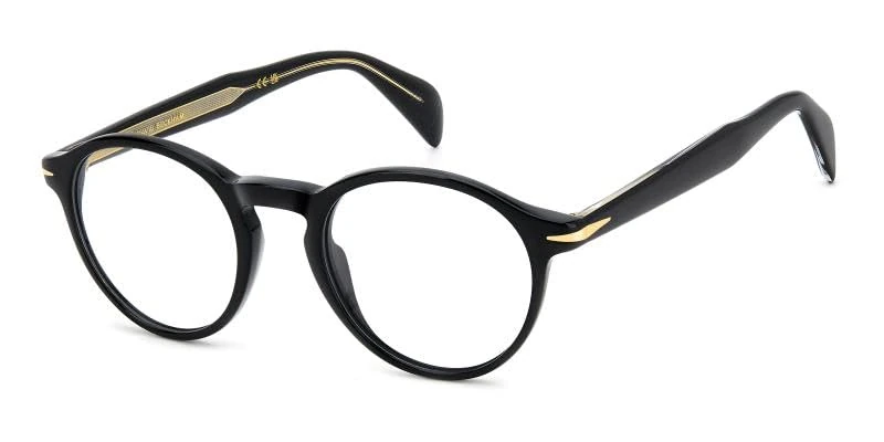 David Beckham DB 1185 807/41 Black Eyewear Man Standard, Standard, 49, 807/41 black, 49