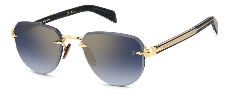 DAVID BECKHAM GAFAS Modelo: DB 7144/S_ C: GOLD BLACK_ / Eye size: 55 - Bridge size: 20