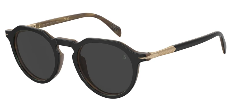GAFAS DAVID BECKHAM - Modelo: DB 1171/S_ C: STRIPED BLACK BEIGE/Eye size: 50 - Bridge size: 21
