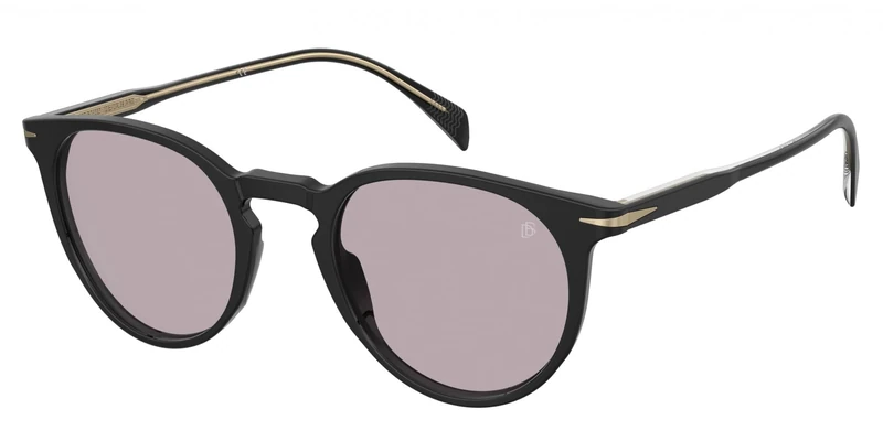 Beckham DB 1139/S Black Unisex Sunglasses - 51mm Eye Size