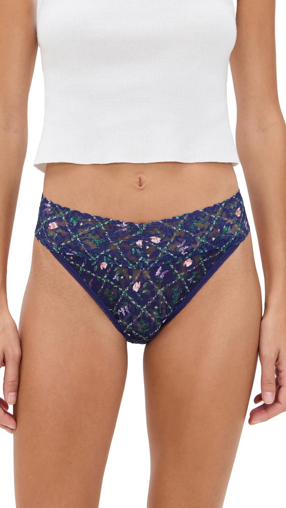 Hanky Panky Womens Signature Lace Boyshort, Everlasting, One size