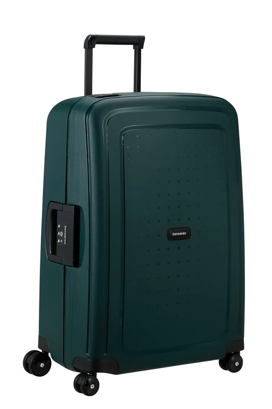 Samsonite S'Cure - Spinner M, Suitcase, M (69 cm), 79 L, Green (Dark Teal)