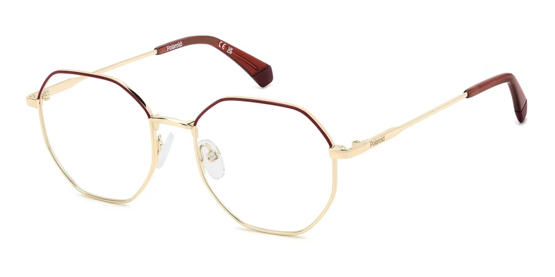 POLAROID GAFAS Modelo: PLD D555_ C: GOLD BURGUNDY/Eye size: 52 - Bridge size: 18
