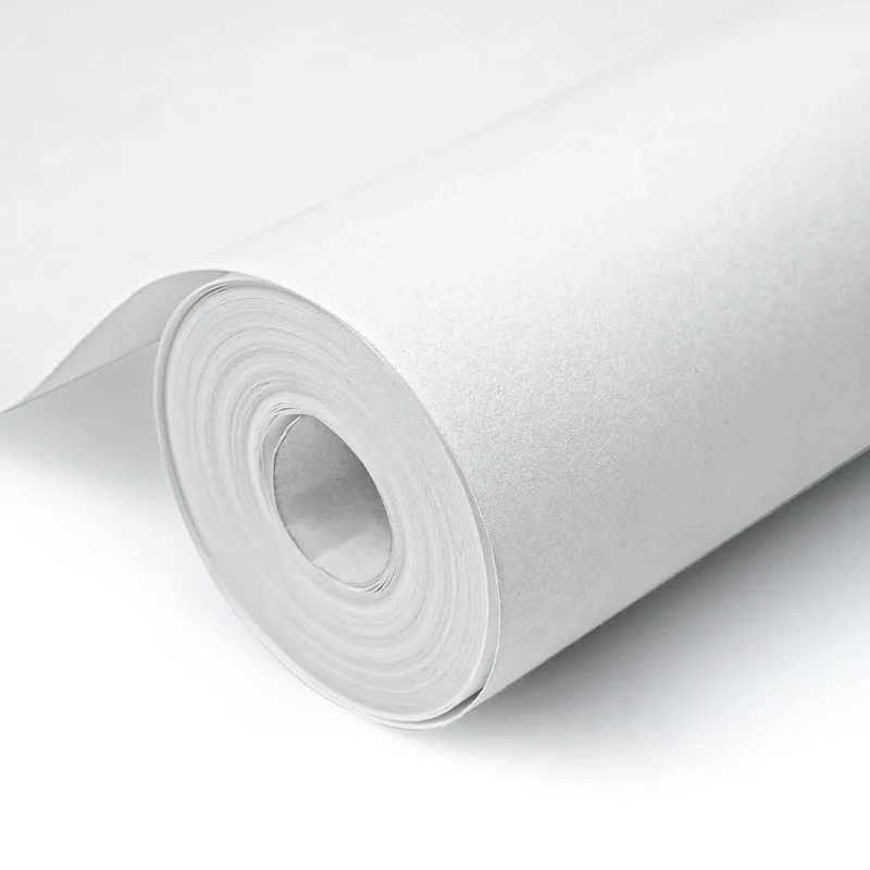 Besto Lining Paper for Walls Paintable Lining Paper 10mx53cm Thick Backing Paper Wallpaper Plain White Suitable for Covering Small Cracks and Imperfections 1000 Grade