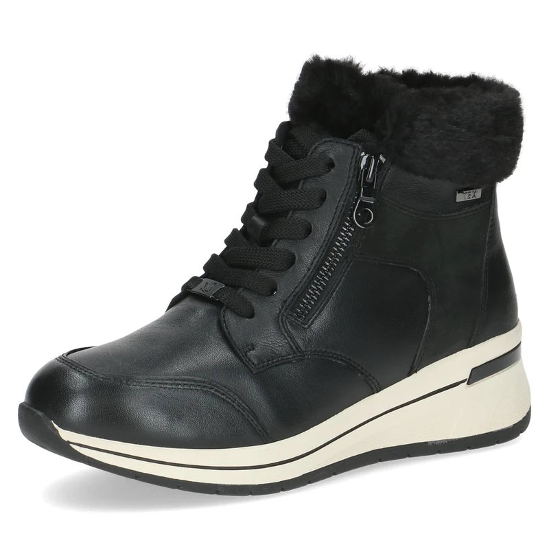 CAPRICE Women's Damen 9-26105-43 Fashion Boot, Black Comb I, 7 UK - Image 1