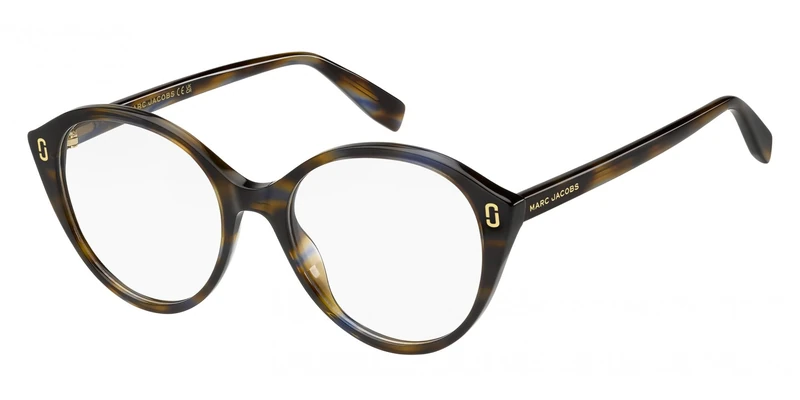MARC JACOBS GAFAS Modelo: MJ 1123_ C: HORN BROWN BLUE/Eye size: 53 - Bridge size: 18