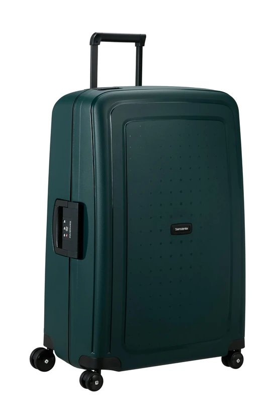 Samsonite S'Cure - Spinner L, Suitcase, 75 cm, 102 L, Green (Dark Teal)