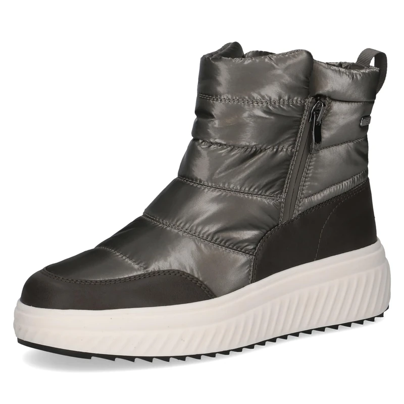 CAPRICE Women's 9-26408-45 Fashion Boots, DK Grey Comb, 41 EU, Dk Grey Comb, 8.5 UK