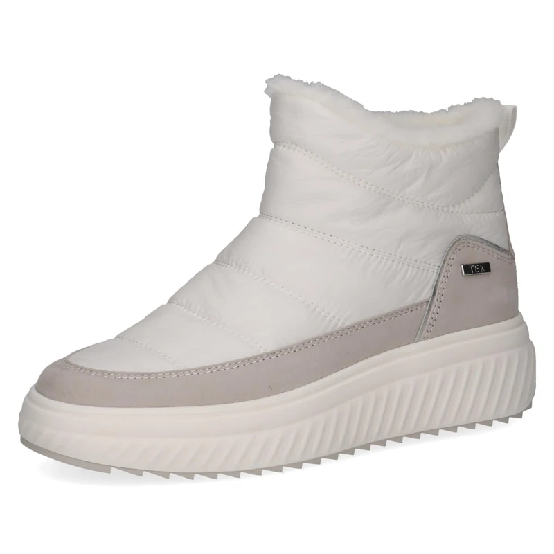 CAPRICE women's ankle boots lined water-repellent, Multicolor (Pearl Comb), 6.5 UK