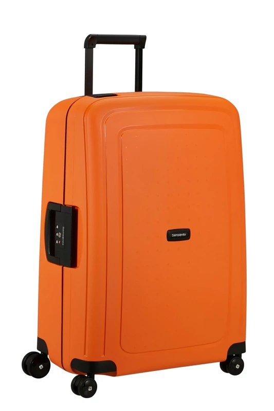 Samsonite S'Cure - Spinner M, Suitcase, M (69 cm), 79 L, Orange (Apricot)
