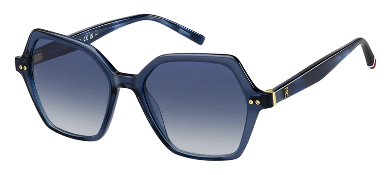 GAFAS TOMMY HILFIGER - Modelo: TH 2213/S_ C: BLUE/Eye size: 52 - Bridge size: 17