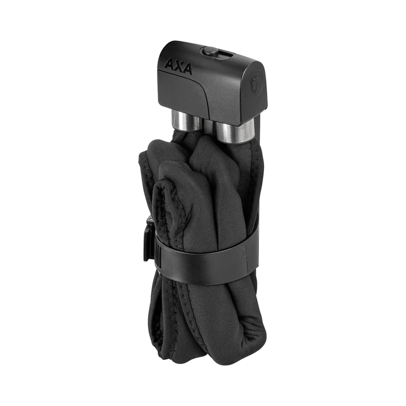 AXA Foldable 8-130 Folding Lock - Length 130 cm - Steel Links 8 mm - Security Level 10 - Includes Bracket - With 2 Keys