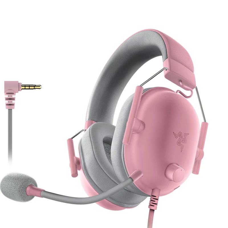 Razer BlackShark V2 X (Xbox) - Wired E-Sports Headset for Xbox S|X console (250g, cardioid microphone, 50mm Drivers, passive noise cancellation, 3,5mm jack) Quartz
