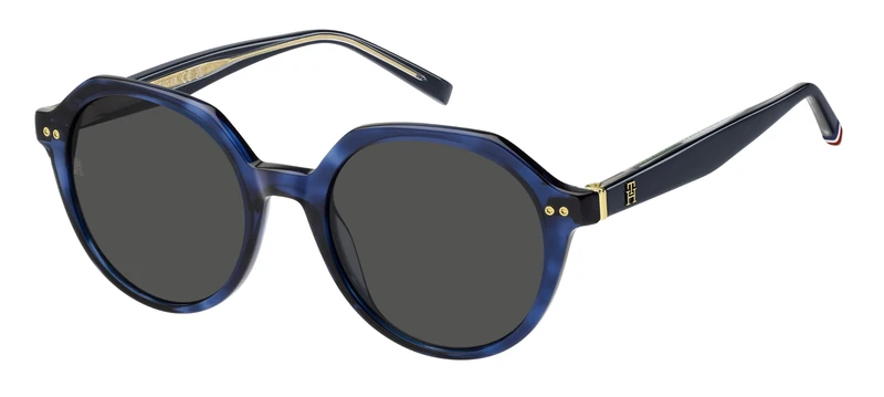 GAFAS TOMMY HILFIGER - Modelo: TH 2212/S_ C: HAVANA BLUE/Eye size: 50 - Bridge size: 19