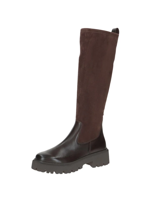 CAPRICE women's heeled boots with Thermo Insole comfortable, Brown (Dk Brown Comb), 4 UK - Image 1