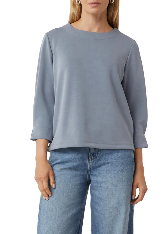 comma Women's 2174080 Sweatshirt, 9500, 18