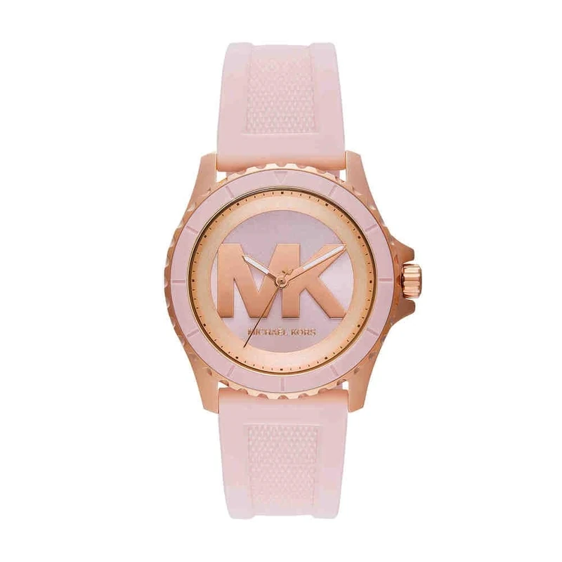 Michael Kors Everest Watch for Women, Quartz Chronograph Movement with Stainless Steel or Silicon Strap