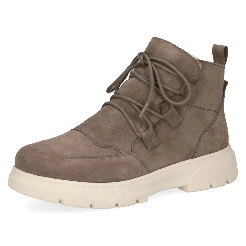 CAPRICE Women's Damen 9-26255-45 Fashion Boot, Dk Taupe Suede, 4 UK