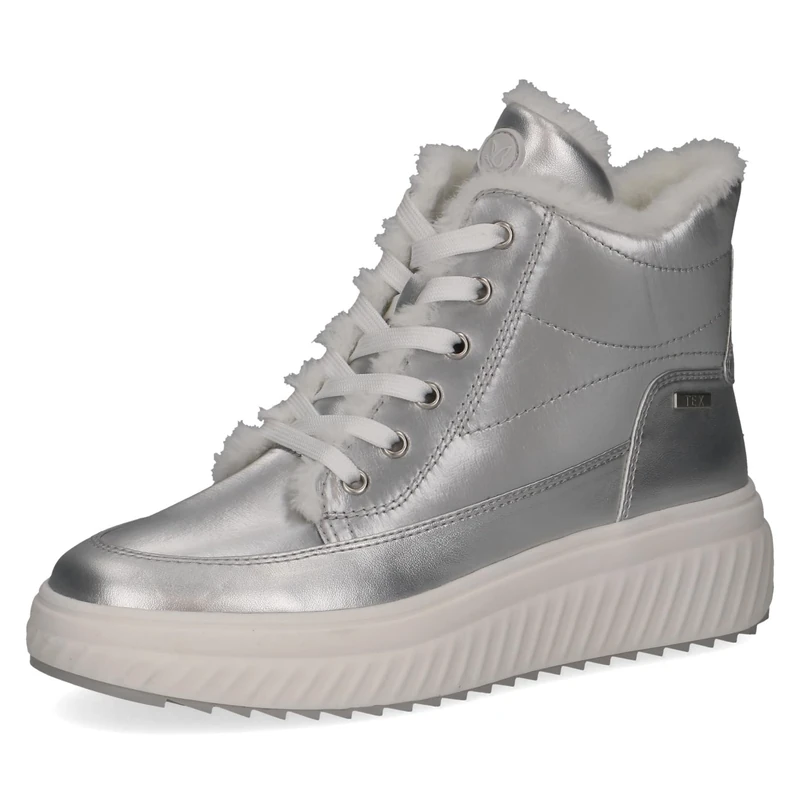 CAPRICE Women's 9-26208-45 Fashion Boots, Silver Comb, 37 EU, Silver Comb, 5 UK