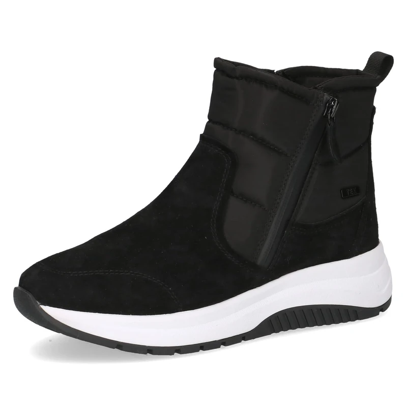 CAPRICE Women's 9-26400-45 Fashion Boots, Black Comb, 36 EU, Black (Black Comb), 4 UK