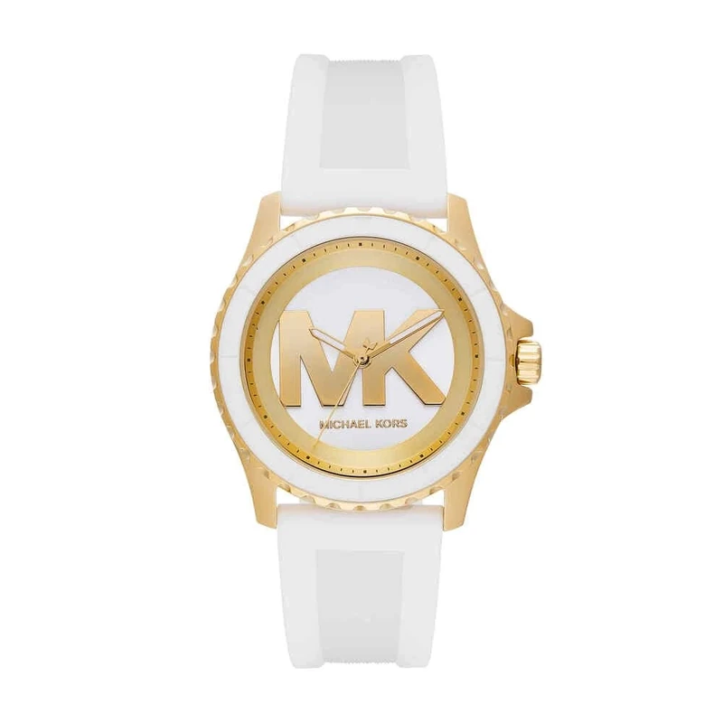 Michael Kors Everest Watch for Women, Quartz Chronograph Movement with Stainless Steel or Silicon Strap