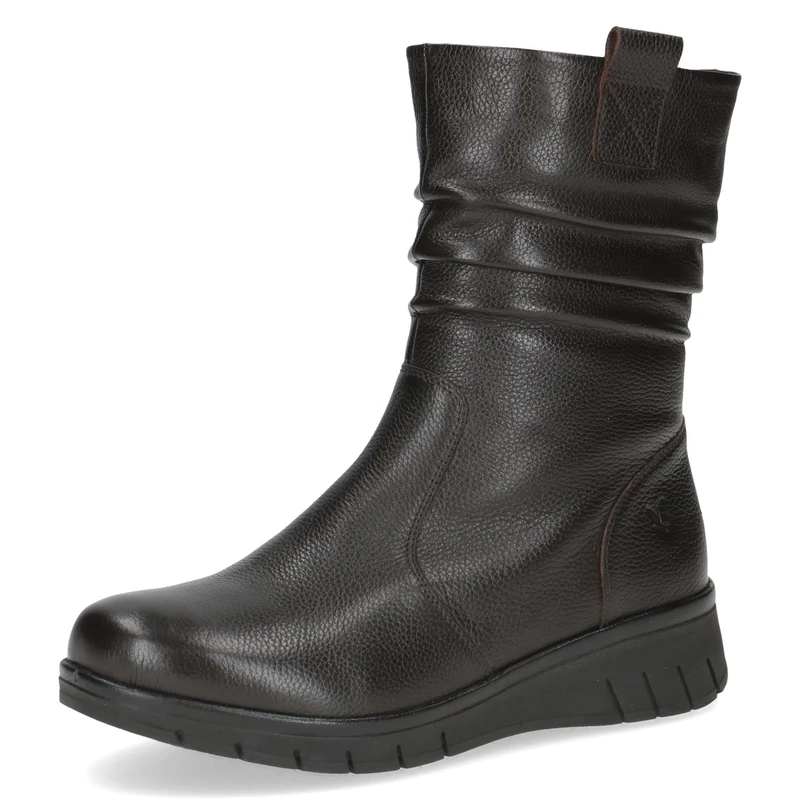 CAPRICE Women's 9-26455-45 Fashion Boots, DK Brown Nappa, 37 EU Wide, Dk Brown Nappa, 5 UK