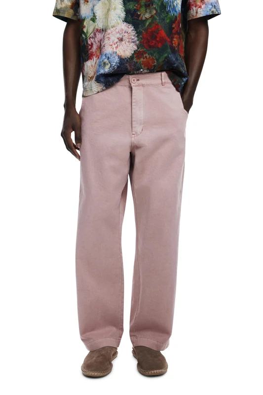 Desigual Pant_VIT, 3035 Pink Stick, 36