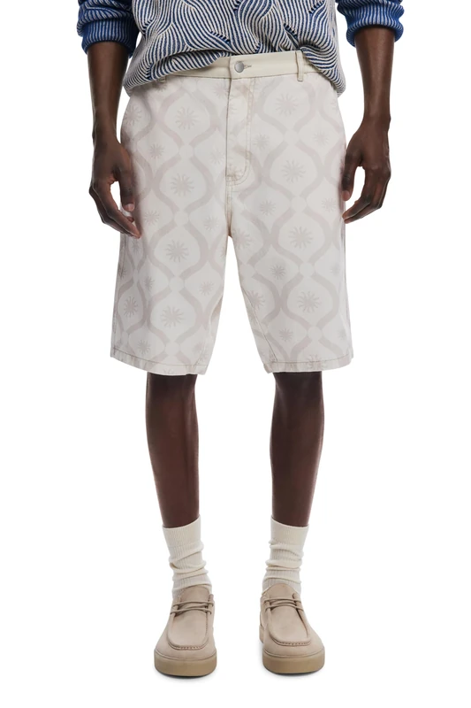 Desigual Pant_Agadir, 1001 RAW, 34 White - Image 1