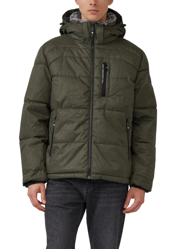 s.Oliver Puffer Jacket with Fake Fur Collar, 79a9, S